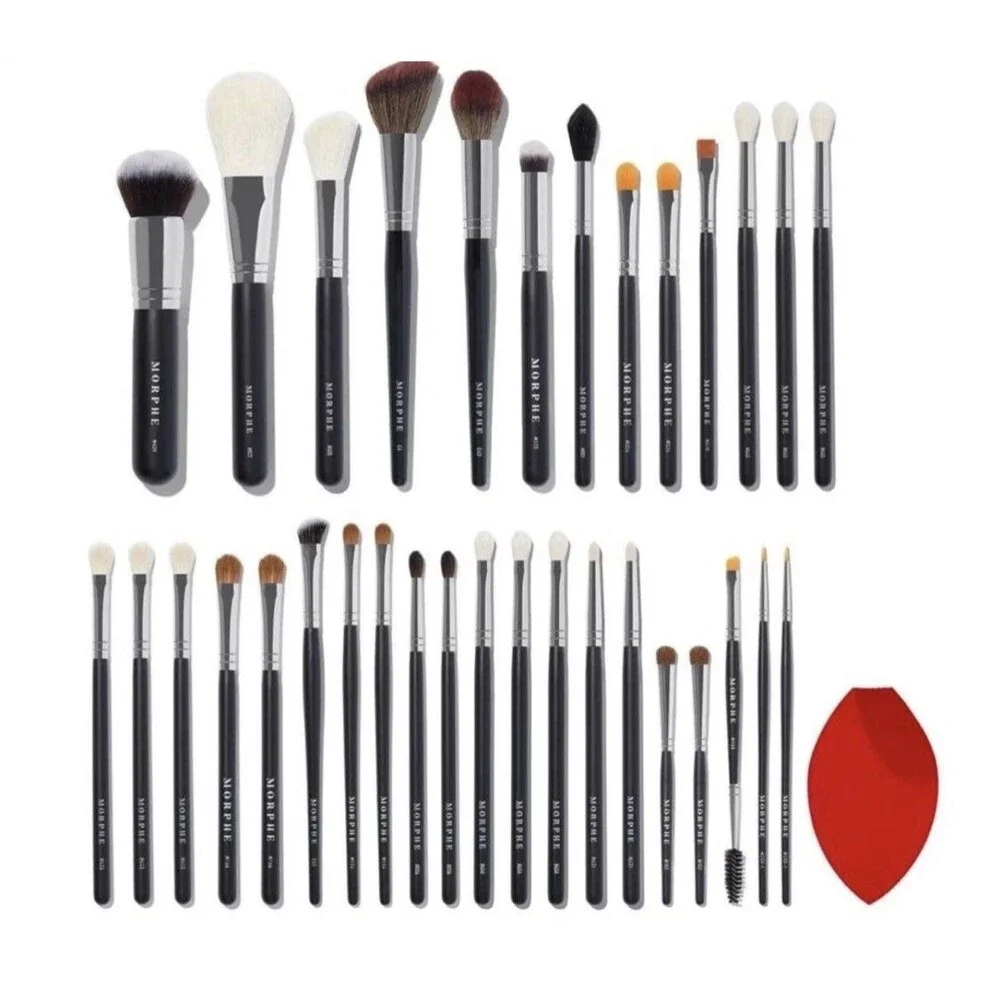 NIB MORPHE X JAMES CHARLES COLLECTION 34 PC BRUSH SET FAST FREE SHIP!! 💨💨 👀👀